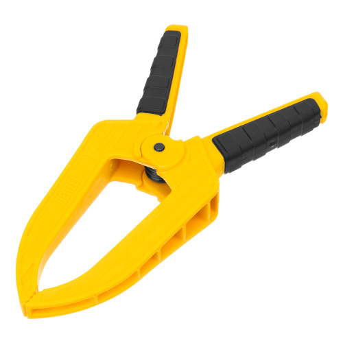 Струбцина клещеобразная, удлиненная 50 х 80 мм двухкомпонентные рукоятки Denzel по ценам производителя в Краснодаре с доставкой по всей России