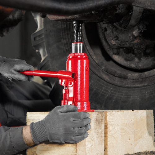 Домкрат гидравлический бутылочный, 8 т, h подъема 200-385 мм Sparta по ценам производителя в Краснодаре с доставкой по всей России