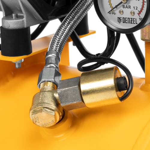 Компрессор DLS950/24 безмаслянный малошумный 950 Вт, 165 л/мин, ресивер 24 л Denzel по ценам производителя в Краснодаре с доставкой по всей России