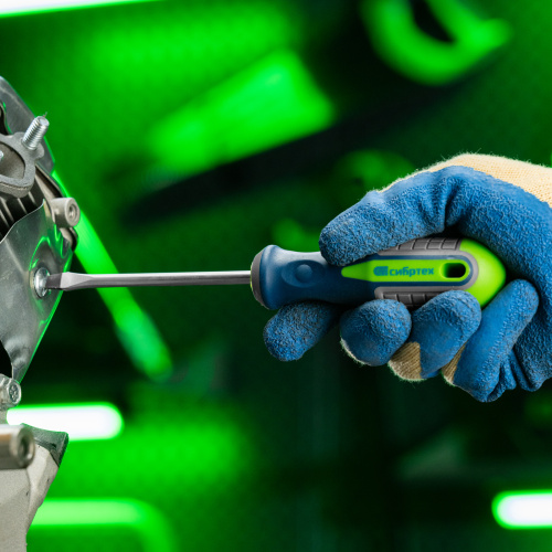 Набор отверток универсальный, CrV, трехкомпонентные рукоятки, 8 предметов Сибртех по ценам производителя в Краснодаре с доставкой по всей России