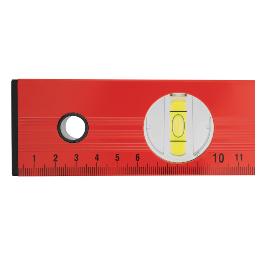 Уровень алюминиевый, 600 мм, 3 глазка, красный, линейка Matrix по ценам производителя в Краснодаре с доставкой по всей России