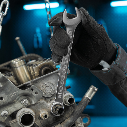 Набор ключей комбинированных 8-19 мм, 8 шт, CrV, холодный штамп Gross по ценам производителя в Краснодаре с доставкой по всей России