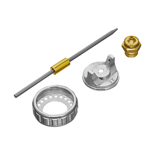 Ремкомплект для краскораспылителя 4 предмета: сопло 2,5 мм, игла, форсунка, зажим сопла Matrix по ценам производителя в Краснодаре с доставкой по всей России