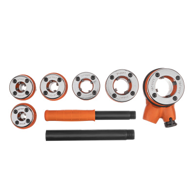 Набор клуппов 1/4-3/8-1/2-3/4-1-1.25", плашкодержатель с трещоткой, 9 предметов Sparta по ценам производителя в Краснодаре с доставкой по всей России