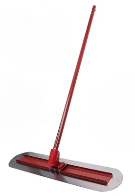 Гладилка для бетона нержавеющая сталь, лезвия 1200 х 200 мм, ручка 1800 мм TOR DMZ-B20