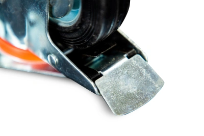 Колесо поворотное резина SCb 93 75 мм с тормозом (Y) по ценам производителя в Краснодаре с доставкой по всей России