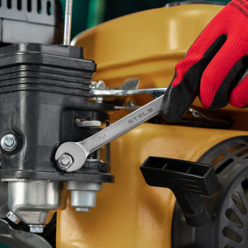 Ключ комбинированный, 10 мм, CrV, матовый хром Stels по ценам производителя в Краснодаре с доставкой по всей России