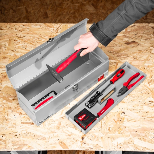 Ящик для инструмента, 484 х 154 х 165 мм, металлический Matrix по ценам производителя в Краснодаре с доставкой по всей России