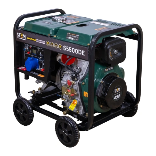 Генератор дизельный STEM Techno S5500DE (5.5 кВт, электростартер, дисплей, подогрев) по ценам производителя в Краснодаре с доставкой по всей России