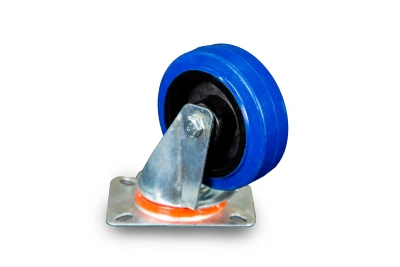 Колесо поворотное из эластичной резины MW70 100 мм по ценам производителя в Краснодаре с доставкой по всей России