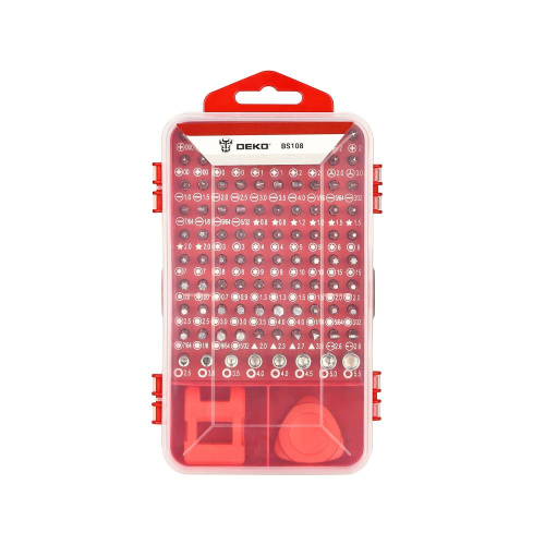 Набор прецизионных инструментов DEKO BS108 (108 предметов) по ценам производителя в Краснодаре с доставкой по всей России