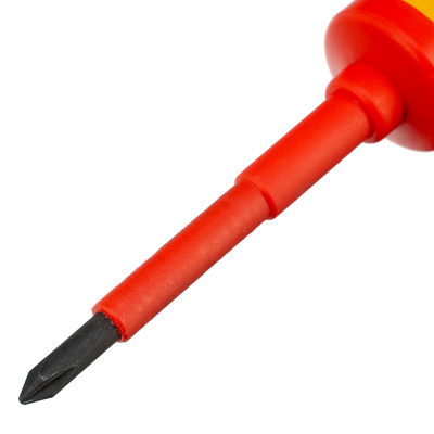 Отвертка Insulated, PH1 x 75 мм, CrMo, до 1000 В, двухкомпонентная рукоятка Matrix Professional по ценам производителя в Краснодаре с доставкой по всей России