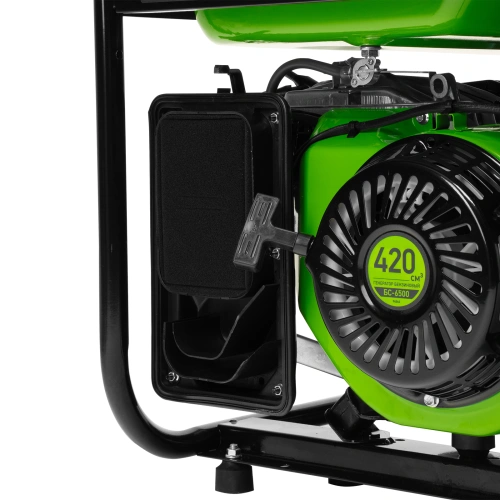 Генератор бензиновый БС-6500, 5.5 кВт, 230В, четырехтактный, 25 л, ручной стартер Сибртех по ценам производителя в Краснодаре с доставкой по всей России