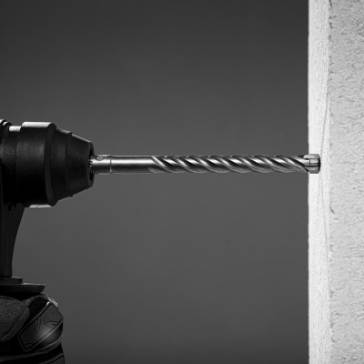 Бур по бетону, 10 x 160 мм, SDS Plus c крестовой пластиной Matrix по ценам производителя в Краснодаре с доставкой по всей России