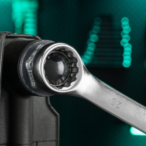 Ключ комбинированный, 28 мм, CrV, матовый хром Stels по ценам производителя в Краснодаре с доставкой по всей России