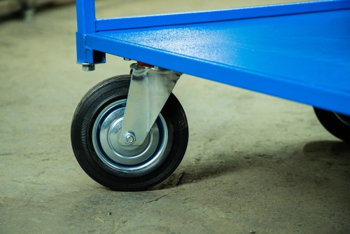 Тележка платформенная TOR ТП-Д (700х1200) с двумя ручками (колеса 200) по ценам производителя в Краснодаре с доставкой по всей России