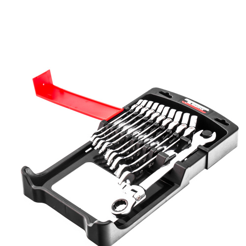 Набор ключей комбинированных, трещоточных шарнирных 11 шт. Matrix по ценам производителя в Краснодаре с доставкой по всей России