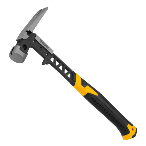 Молоток строительный 450 г, цельнокованый,боек с магнитом, двухкомп. обрезин. рук-ка Denzel по ценам производителя в Краснодаре с доставкой по всей России