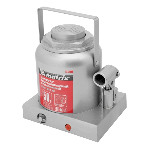 Домкрат гидравлический бутылочный, 50 т, высота подъема 240-370 мм Matrix по ценам производителя в Краснодаре с доставкой по всей России