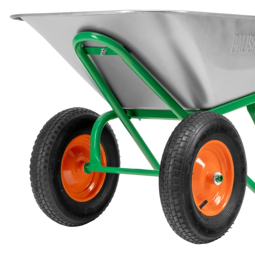 Тачка садово-строительная, 2-х колесная, усиленная, грузоподъемность 320 кг, объем 100 л Palisad по ценам производителя в Краснодаре с доставкой по всей России