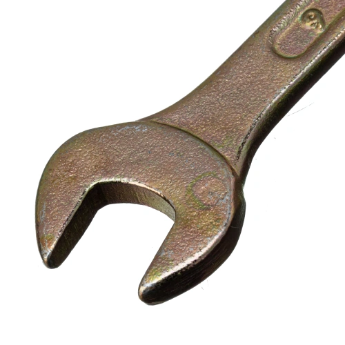 Ключ рожковый, 8 х 9 мм, желтый цинк Сибртех по ценам производителя в Краснодаре с доставкой по всей России