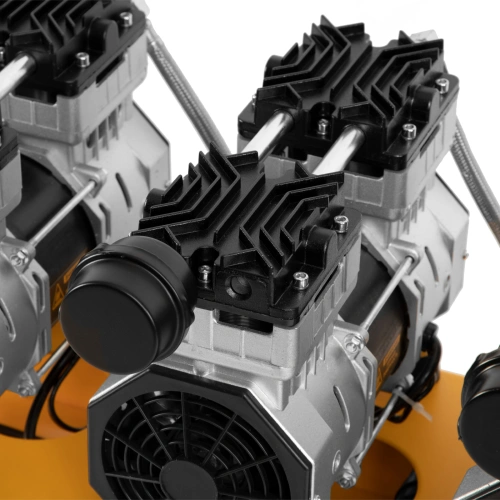 Компрессор безмасляный, малошумный  DLS 2250/100, 2250 Вт, 3x750, 100 л, 410 л/мин блок управления/ Denzel по ценам производителя в Краснодаре с доставкой по всей России