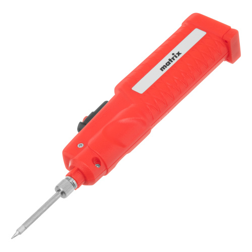 Паяльник беспроводной 4.5 В, 8 Вт, 350°С, припой 10 г, работа от элементов питания 3хАА Matrix по ценам производителя в Краснодаре с доставкой по всей России