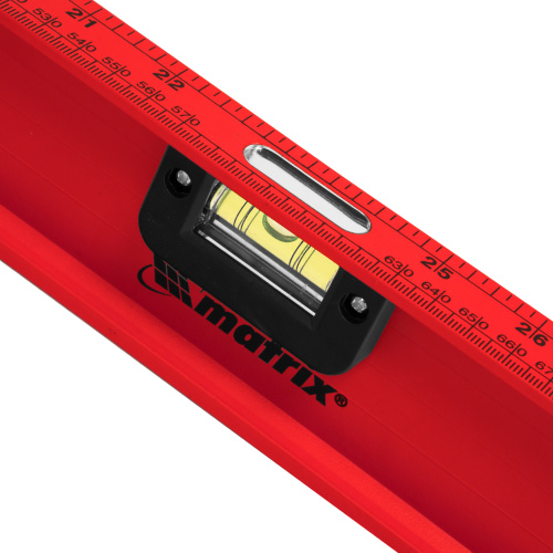 Уровень алюминиевый "Рельс", 1200 мм, 3 глазка, усиленный Matrix по ценам производителя в Краснодаре с доставкой по всей России