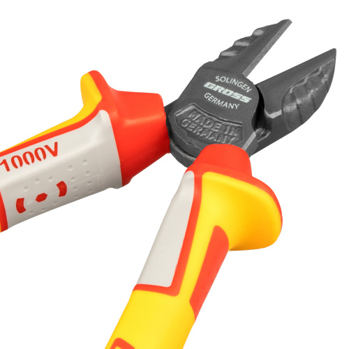 Бокорезы, диэлектрические рукоятки, до 1000 В, трехкомпонентные рукоятки, 180 мм Gross по ценам производителя в Краснодаре с доставкой по всей России