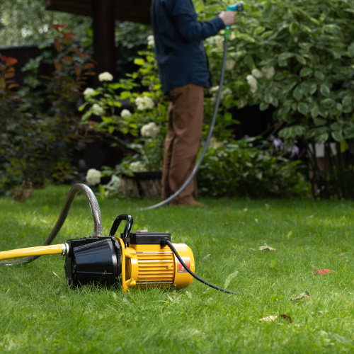 Садовый поверхностный насос GP1100C, 1100 Вт, 4500 л/ч, подъем 46 м, чугун Denzel по ценам производителя в Краснодаре с доставкой по всей России