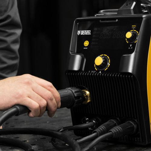 Аппарат инвертор. полуавтомат. cварки IMIG-205SDR, 200 А, ПВ 60%, катушка 5 кг Denzel по ценам производителя в Краснодаре с доставкой по всей России