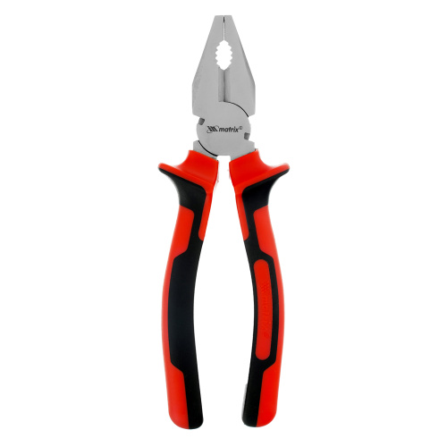 Плоскогубцы Nickel, никелированные 200 мм, двухкомпонентные рукоятки Matrix по ценам производителя в Краснодаре с доставкой по всей России