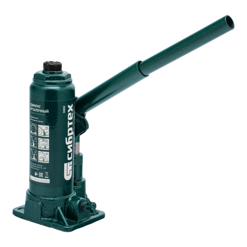 Домкрат гидравлический бутылочный, 4 т, 180-320 мм Сибртех по ценам производителя в Краснодаре с доставкой по всей России