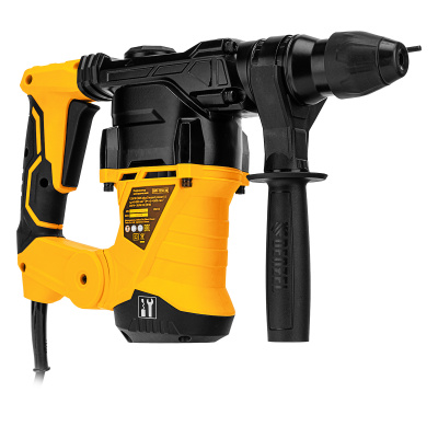 Перфоратор электрический RHV-1250-30, SDS-plus, 1250 Вт, 5 Дж, 3 плюс 1 режим Denzel по ценам производителя в Краснодаре с доставкой по всей России