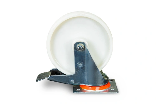 Колесо поворотное полипропилен SRCnb 80 200 мм с тормозом (N) по ценам производителя в Краснодаре с доставкой по всей России