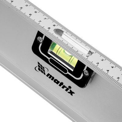 Уровень алюминиевый "Рельс", 600 мм, 3 глазка (1 поворотный) Matrix по ценам производителя в Краснодаре с доставкой по всей России