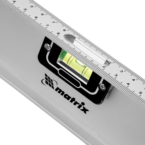 Уровень алюминиевый "Рельс", 600 мм, 3 глазка (1 поворотный) Matrix по ценам производителя в Краснодаре с доставкой по всей России