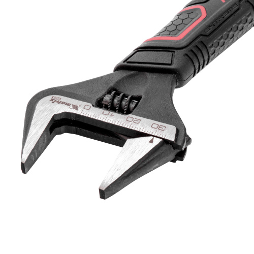 Ключ разводной, тонкие губки, фосфатированный, двухкомпонентная рукоятка, 300 мм, PRO Matrix по ценам производителя в Краснодаре с доставкой по всей России