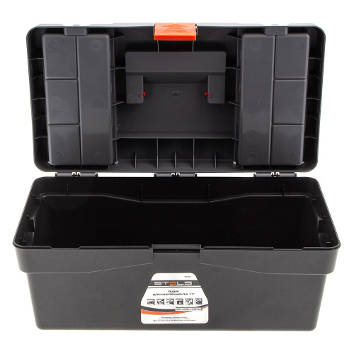 Ящик для инструмента 17", 420 х 220 х 180 мм, пластик Stels по ценам производителя в Краснодаре с доставкой по всей России