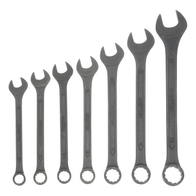 Набор ключей комбинированных, 6 - 22 мм, 10 шт., CrV, фосфатированные Сибртех по ценам производителя в Краснодаре с доставкой по всей России