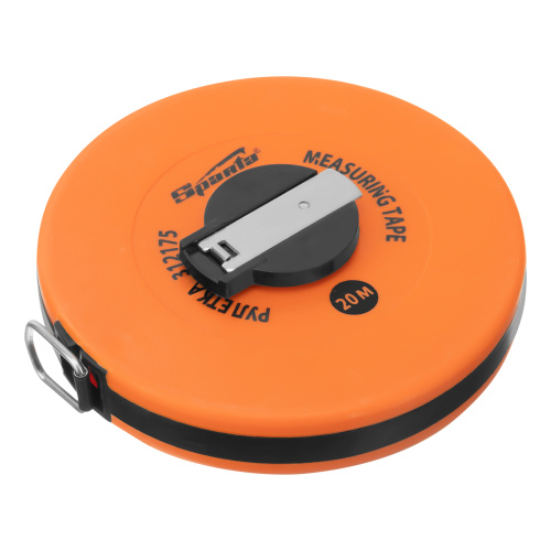 Рулетка геодезическая, 20 м х 12,5 мм, лента ПВХ, закрытый круглый корпус Sparta по ценам производителя в Краснодаре с доставкой по всей России