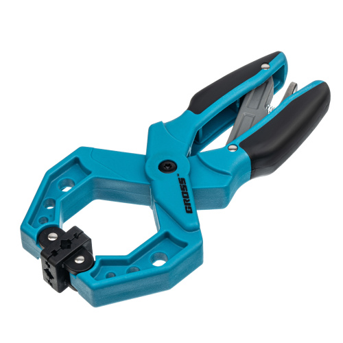 Струбцина клещеобразная 2-1/4, пластиковый корпус, храповой механизм жесткой фиксации, 58 мм Gross по ценам производителя в Краснодаре с доставкой по всей России