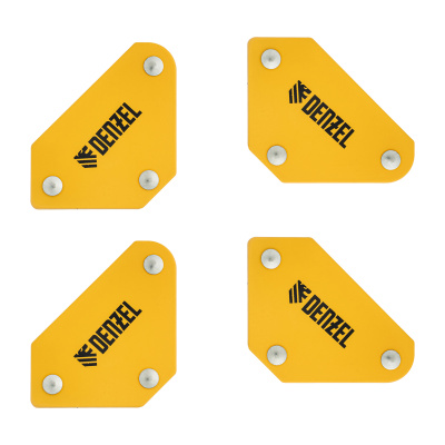 Набор из 4 магнитных фиксаторов для сварочных работ Denzel купить в Москве с доставкой по всей России | ProtosMarket.ru