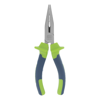 Длинногубцы прямые, 160 мм, двухкомпонентные рукоятки Сибртех по ценам производителя в Краснодаре с доставкой по всей России