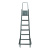 Стремянка 7 ступеней, компактная, стальная Сибртех по ценам производителя в Краснодаре с доставкой по всей России