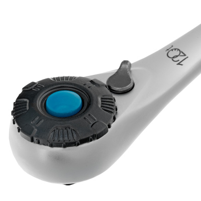 Ключ-трещотка 1/2", CrV, 120 зубьев, с быстрым сбросом, цельнометаллический, хром Gross по ценам производителя в Краснодаре с доставкой по всей России