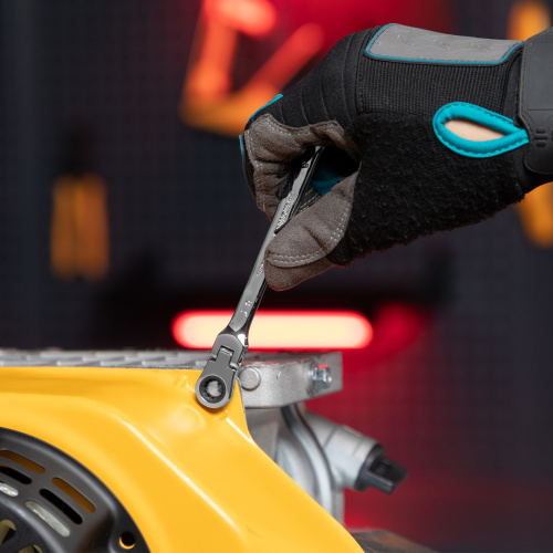 Набор ключей комбинированных, трещоточных шарнирных 11 шт. Matrix по ценам производителя в Краснодаре с доставкой по всей России