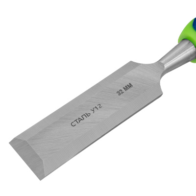 Долото-стамеска, 32 мм, двухкомпонентная рукоятка Сибртех по ценам производителя в Краснодаре с доставкой по всей России