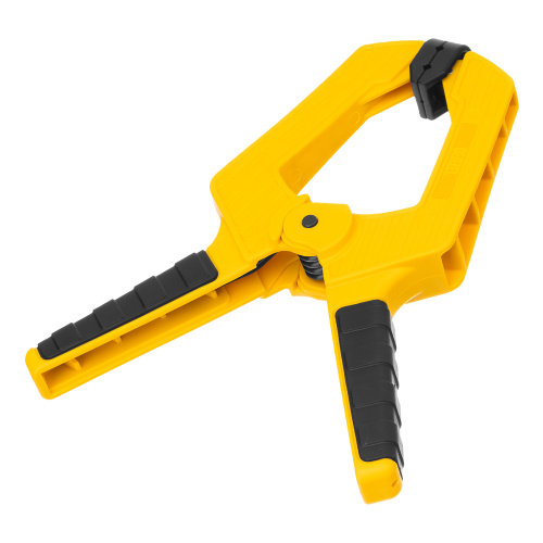 Струбцина клещеобразная, усиленная 100 х 80 мм, двухкомпонентные рукоятки Denzel по ценам производителя в Краснодаре с доставкой по всей России