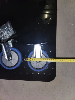 Тележка платформенная 650 кг TOR PH650 (890x590) со складной ручкой (пластиковые колеса 125 мм) по ценам производителя в Краснодаре с доставкой по всей России